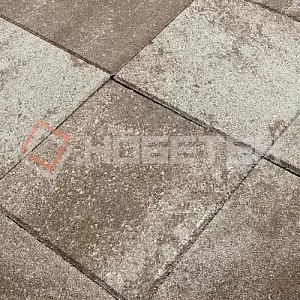 Тротуарная плитка Квадрат 2к5ф Нобетек 300х300х50 Колормикс 23 сафари купить в "Строй-Ресурсе"