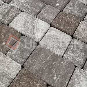 Тротуарная плитка Новая классика 1НКЛ5ф Нобетек Колормикс 25 шоколад купить в "Строй-Ресурсе"