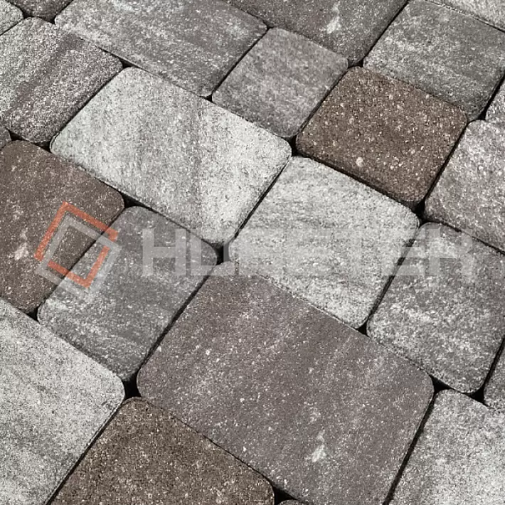 Тротуарная плитка Новая классика 1НКЛ5ф Нобетек Колормикс 25 шоколад купить в "Строй-Ресурсе"