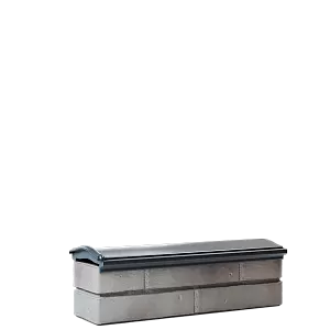 Парапет Monblan 1/2 кирпича серый купить в "Строй-Ресурсе"