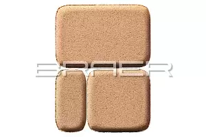 Тротуарная плитка Braer Классико Медовый фотография