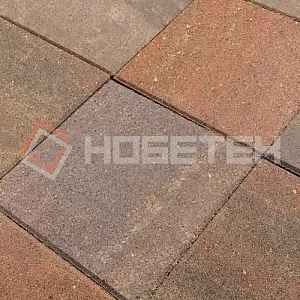 Тротуарная плитка Квадрат 2к5ф Нобетек 300х300х50 Колормикс 27 карамель купить в "Строй-Ресурсе"