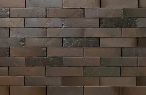 Кирпич облицовочный (промо) BRAER Браер кладка 2 Нуар Терра, 1,0НФ фотография