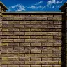 Забор BRICK Блок угловой примыкание правый оливковый купить в "Строй-Ресурсе"
