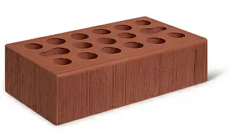 Кирпич лицевой Керма М175 1,0НФ Бордо бархат тонкая стенка купить в "Строй-Ресурсе"