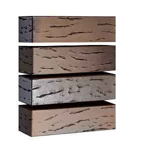 Кирпич лицевой МАГМА М150-175 0,7НФ Флеш Графит Антик купить в "Строй-Ресурсе"