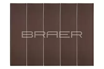 Кирпич лицевой BRAER М150 0,7НФ коричневый гладкий купить в "Строй-Ресурсе"