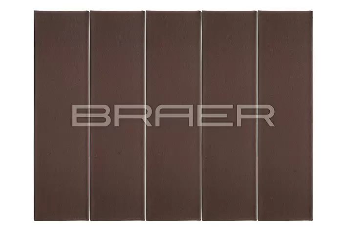 Кирпич лицевой BRAER М150 0,7НФ коричневый гладкий купить в "Строй-Ресурсе"
