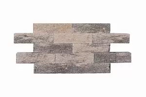 Кирпич колотый СПК 0,5НФ полнотелый Серый Обсидиан купить в "Строй-Ресурсе"