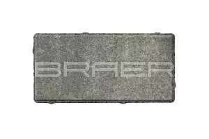 Тротуарная плитка Braer Прямоугольник Color mix Туман 200*100*60 фотография