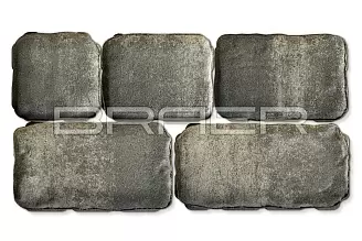 Тротуарная плитка Braer Ривьера Color Mix Туман фотография