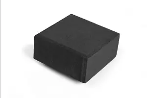 Тротуарная плитка Квадрат "Антик" 3к8ф Нобетек 140х140х80 черная полный прокрас на сером ц. купить в "Строй-Ресурсе"