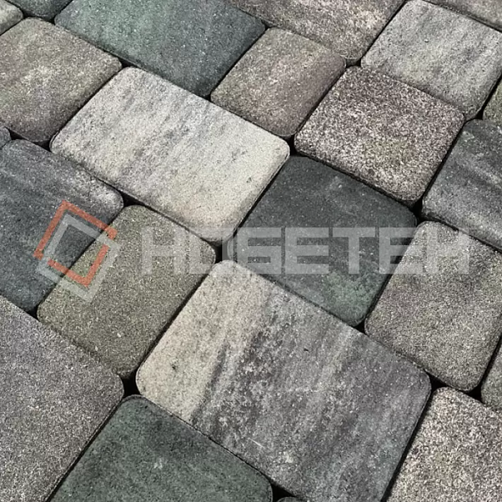 Тротуарная плитка Новая классика 1НКЛ5ф Нобетек Колормикс 3 малахит купить в "Строй-Ресурсе"