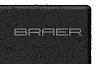 Тротуарная плитка Braer Прямоугольник черный 200*100*80 купить в "Строй-Ресурсе"
