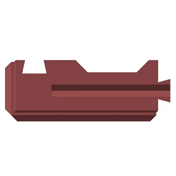 Забор BRICK Блок угловой левый красный в "Строй-Ресурсе" Забор BRICK Блок угловой левый красный купить в "Строй-Ресурсе"