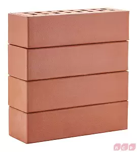 Клинкер фасадный ЛСР 0,7НФ красный Лондон гладкий купить в "Строй-Ресурсе"