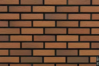 Кирпич лицевой VOLGABRICK М200 1,0НФ красный флэш руст №70 купить в "Строй-Ресурсе"