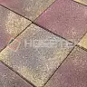 Тротуарная плитка Квадрат 1к5ф Нобетек 400х400х50 Колормикс 9 закат купить в "Строй-Ресурсе"