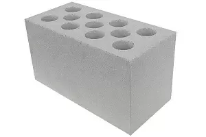 Камень силикатный лицевой Могилевский КСИ М200 2,1НФ  белый упакованный купить в "Строй-Ресурсе"