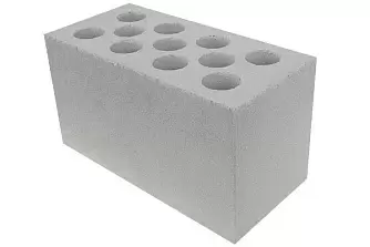 Камень силикатный лицевой Могилевский КСИ М200 2,1НФ  белый упакованный купить в "Строй-Ресурсе"