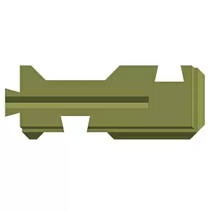 Забор BRICK Блок угловой примыкание правый оливковый купить в "Строй-Ресурсе"