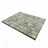 Тротуарная плитка Braer Прямоугольник Color mix Туман 200*50*60 купить в "Строй-Ресурсе"