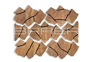 Тротуарная плитка Braer Сан Тропе Color Mix Каньон фотография