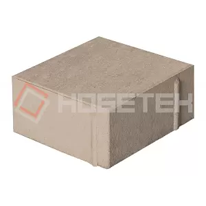 Тротуарная плитка Квадрат 4К6ф Нобетек 100х100х60 песочная верхний прокрас на белом ц. купить в "Строй-Ресурсе"