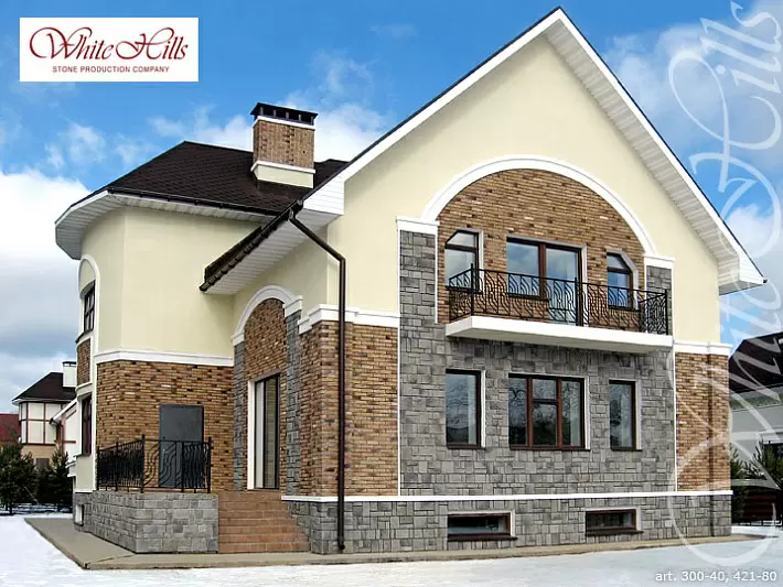 Искусственный камень White Hills Девон 421-80 в "Строй-Ресурсе" Искусственный камень White Hills Девон 421-80 купить в "Строй-Ресурсе"