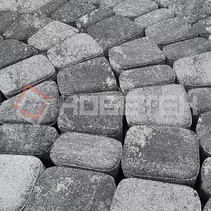 Тротуарная плитка Классика 1КЛ6ф Нобетек Колормикс 5 антрацит купить в "Строй-Ресурсе"