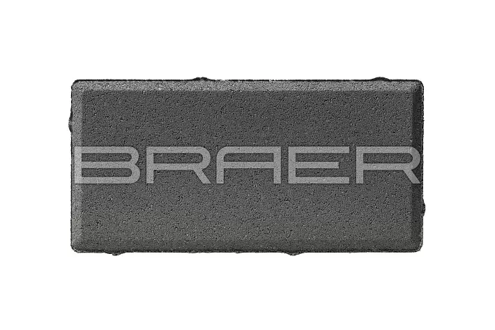 Тротуарная плитка Braer Прямоугольник серый 240*120*70 купить в "Строй-Ресурсе"