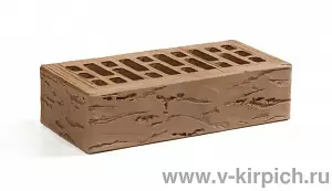 Кирпич лицевой Воротынск М150 1,0НФ терракотовый руст (утолщ. лиц. стенка) купить в "Строй-Ресурсе"