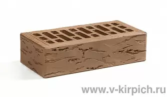 Кирпич лицевой Воротынск М150 1,0НФ терракотовый руст (утолщ. лиц. стенка) купить в "Строй-Ресурсе"