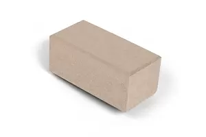 Брусчатка 2П8ф Нобетек 200*100*80 Песочный верхний прокрас на белом ц. купить в "Строй-Ресурсе"