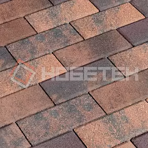 Брусчатка 2П8ф Нобетек 200*100*80 Колормикс 15 терракот купить в "Строй-Ресурсе"