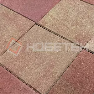 Тротуарная плитка Квадрат 1к5ф Нобетек 400х400х50 Колормикс 1 рассвет купить в "Строй-Ресурсе"