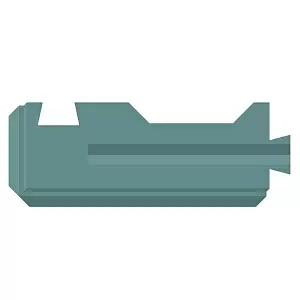 Забор BRICK Блок угловой левый изумрудный купить в "Строй-Ресурсе"