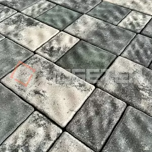 Тротуарная плитка Старый город 2СГ5ф Нобетек Колормикс 3 малахит купить в "Строй-Ресурсе"