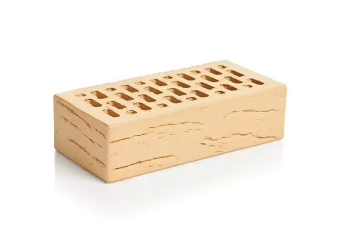 Кирпич лицевой МАГМА М150-175 1,0НФ Ваниль Антик купить в "Строй-Ресурсе"