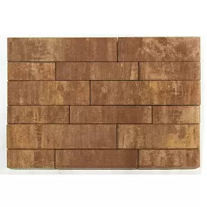 Тротуарная плитка Braer Домино Color Mix Каньон фотография