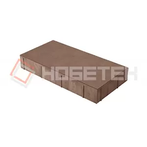 Брусчатка 4П6ф Нобетек 400*200*60 бежевая верхний прокрас на сером ц. купить в "Строй-Ресурсе"