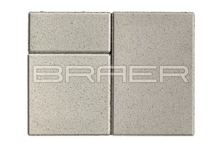 Тротуарная плитка Braer Старый город Ландхаус белый 80 мм купить в "Строй-Ресурсе"