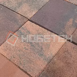 Тротуарная плитка Квадрат 1к5ф Нобетек 400х400х50 Колормикс 15 терракот купить в "Строй-Ресурсе"