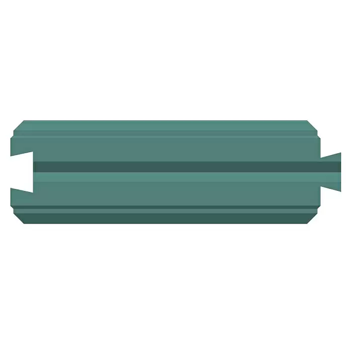 Забор BRICK Блок рядовой  изумруд купить в "Строй-Ресурсе"