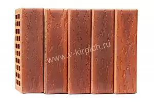 Кирпич лицевой Воротынск М150 1,0НФ кортен лайт руст (утолщ. лиц. стенка) купить в "Строй-Ресурсе"