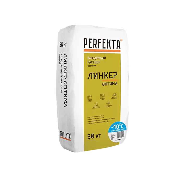 Кладочный раствор Perfekta Линкер Оптима Зимняя супер-белый, 50 кг в "Строй-Ресурсе" Кладочный раствор Perfekta Линкер Оптима Зимняя супер-белый, 50 кг купить в "Строй-Ресурсе"