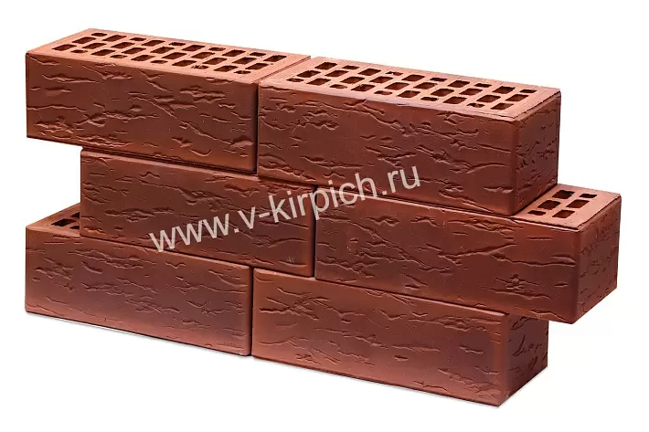 Кирпич лицевой Воротынск М150 1,4НФ кортен руст (утолщ. лиц. стенка) купить в "Строй-Ресурсе"