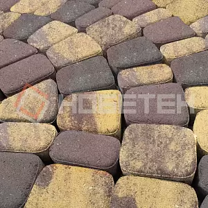 Тротуарная плитка Классика 1КЛ6ф Нобетек Колормикс 21 магма купить в "Строй-Ресурсе"