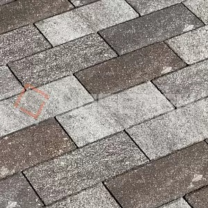 Брусчатка 2П8ф Нобетек 200*100*80 Колормикс 25 шоколад купить в "Строй-Ресурсе"