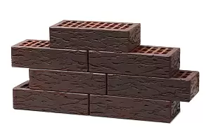 Кирпич лицевой Воротынск М150 1,0НФ антик руст (утолщ. лиц. стенка) купить в "Строй-Ресурсе"